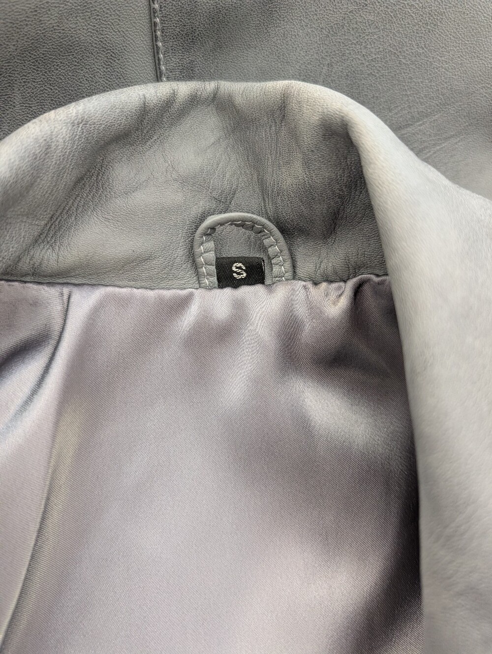 Aleeza Brett Lamb Skin Leather Jacket - Picture 5 of 6